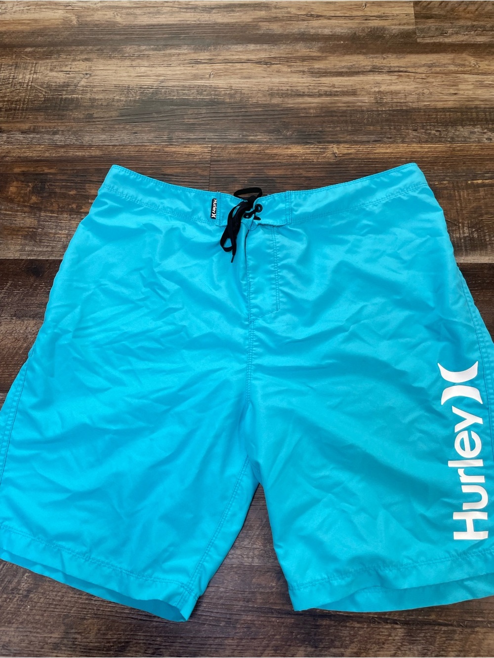 Hurley Men’s Turquoise Swim Board Shorts